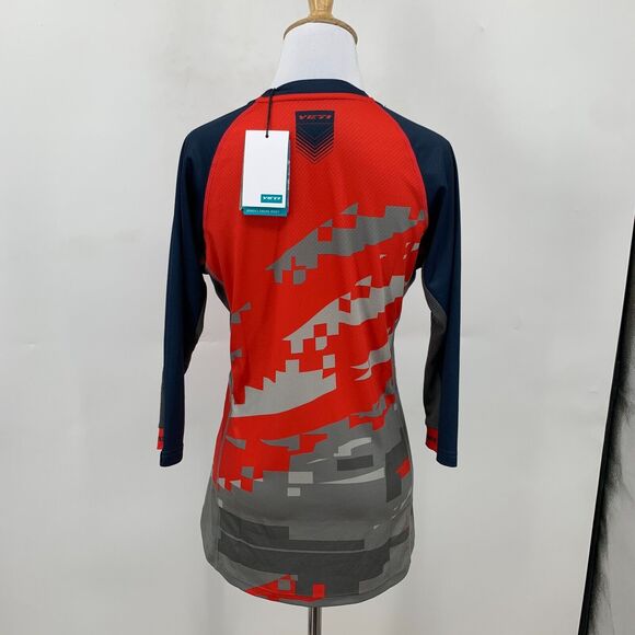 Yeti Beti Jersey Shirt Womens M Medium 3/4 Sleeves Raglan Sunblock Cycling Top - Picture 5 of 16